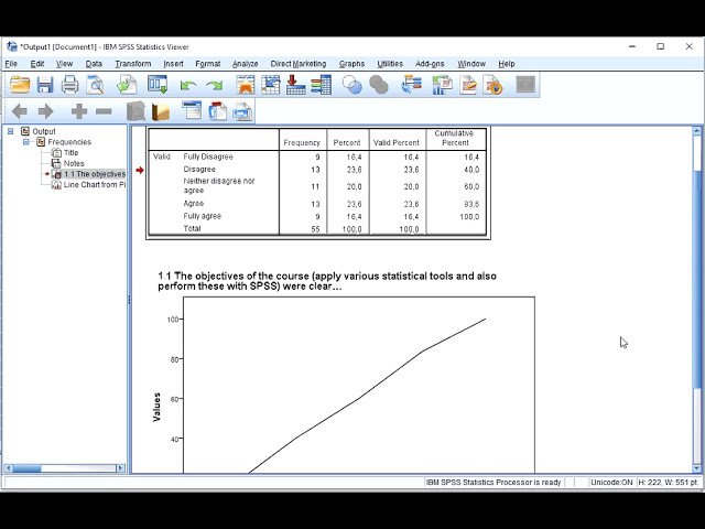 فیلم آموزشی: نمودارهای SPSS - ارائه یک متغیر ترتیبی (از جدول) با زیرنویس فارسی