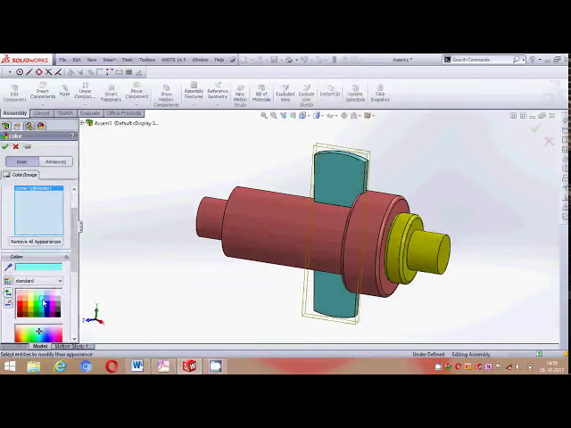 فیلم آموزشی: آموزش طراحی مونتاژ اتصالات Solidworks Cotter با جزئیات.