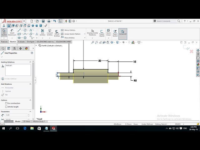 فیلم آموزشی: نحوه ساخت / ایجاد شفت در SolidWorks