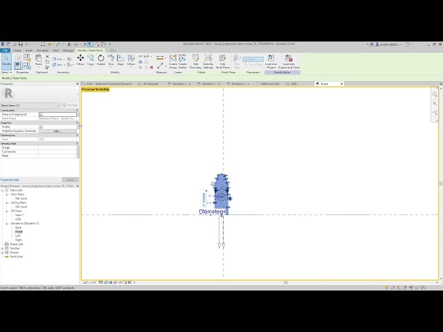 فیلم آموزشی: ارتفاع داخلی با بافت در Revit با زیرنویس فارسی