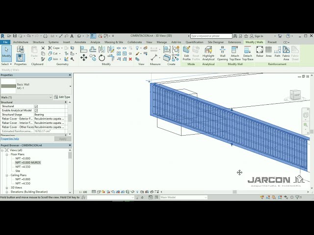 فیلم آموزشی: Structural Wall - Revit 2018 Tutorial با زیرنویس فارسی