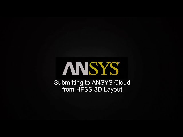 فیلم آموزشی: ANSYS Cloud برای HFSS با زیرنویس فارسی