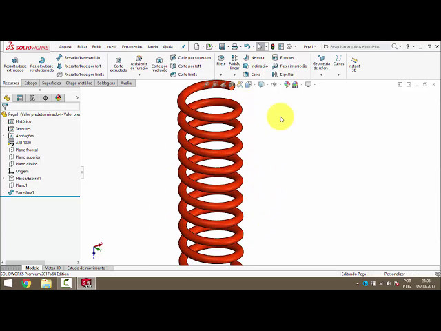 فیلم آموزشی: [SolidWorks] | نکته 2: مدلسازی گام به گام فنر #solidworks با زیرنویس فارسی