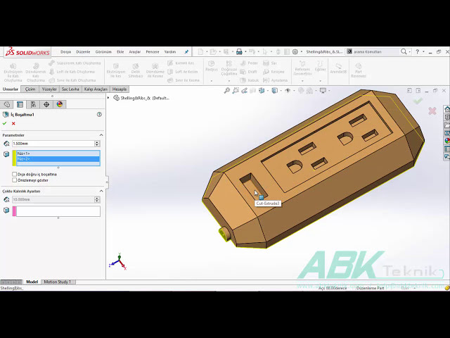 فیلم آموزشی: 14 - Solidworks Shell با زیرنویس فارسی