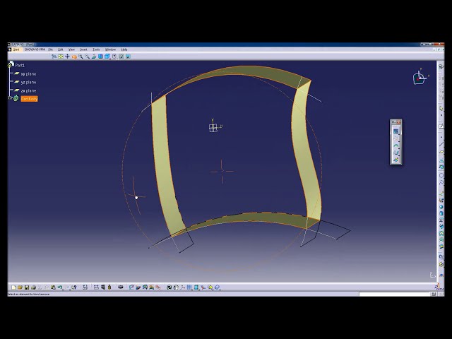 فیلم آموزشی: نحوه استفاده از دستور Close Surface در Catia V5