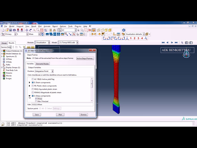 فیلم آموزشی: #آزمایش کشش با استفاده از #ABAQUS - قسمت 1