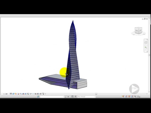 فیلم آموزشی: BIM - Revit 3D Massing 01 Organic High Ride Building l Concept Tower