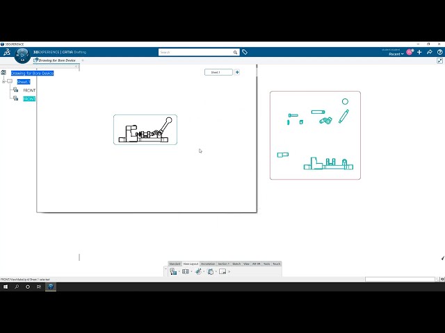 فیلم آموزشی: CATIA 3DEXPERIENCE 2022x: چگونه یک مجموعه را منفجر کنیم و آن را روی یک نقاشی قرار دهیم با زیرنویس فارسی