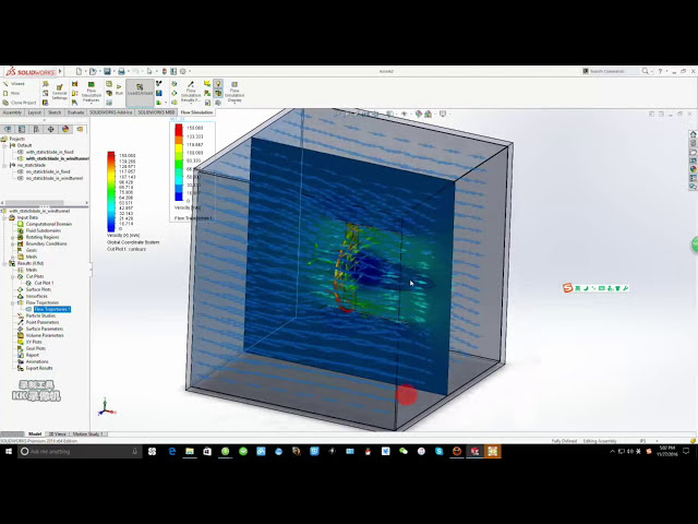 فیلم آموزشی: شبیه‌سازی سیال Solidworks یک فن مجرای، با ناحیه دوار با زیرنویس فارسی