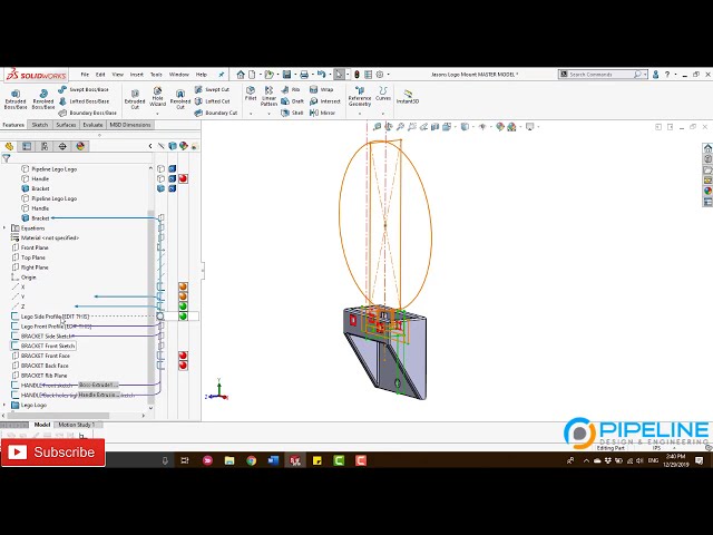 فیلم آموزشی: تمیزترین تکنیک مدل CAD: مدل سازی CAD انعطاف پذیر - LEGO Logo SolidWorks با زیرنویس فارسی