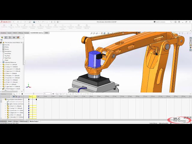 فیلم آموزشی: SOLIDWORKS Motion Tutorial Series #1 - درک جدول زمانی با زیرنویس فارسی