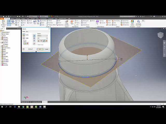 فیلم آموزشی: طراحی پایه موشک مدل با Autodesk Inventor با زیرنویس فارسی