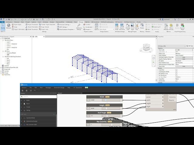 فیلم آموزشی: آموزش – اتوماسیون مدلسازی فولاد با Revit و Dynamo با زیرنویس فارسی