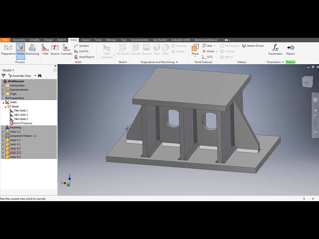 فیلم آموزشی: Autodesk Inventor 2017 ایجاد جوش