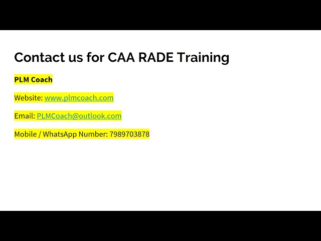 فیلم آموزشی: چگونه توسعه CATIA CAA RADE را یاد بگیریم؟ | PLMCoach.com