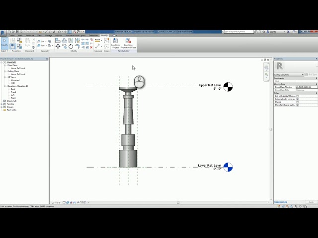 فیلم آموزشی: Revit Families Series - ستون سفارشی - A How To Guide با زیرنویس فارسی