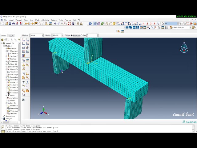 فیلم آموزشی: رشد ترک #XFEM - 3 نقطه #خم شدن با استفاده از #abaqus