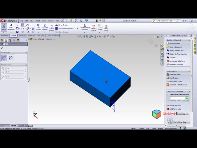 فیلم آموزشی: ارزیابی در solidworks | Solidworks ویژگی را ارزیابی می کند با زیرنویس فارسی