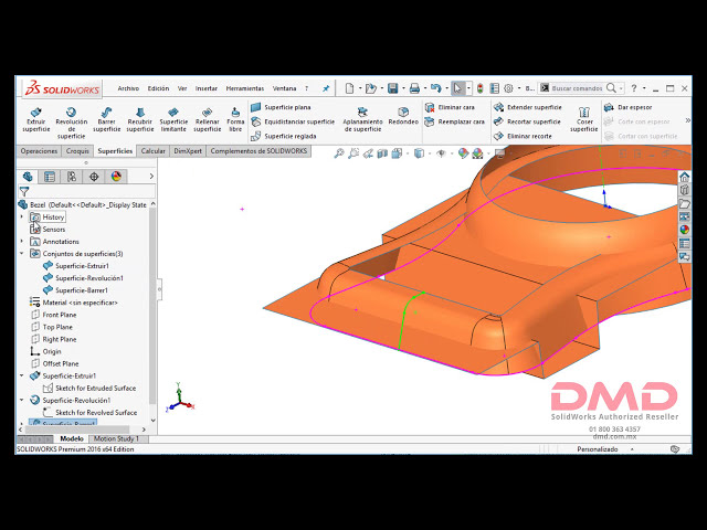 فیلم آموزشی: SOLIDWORKS SUPERFICIES با زیرنویس فارسی