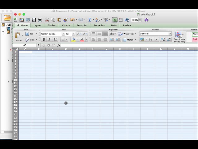 فیلم آموزشی: مک: کپی کردن جداول SPSS در Microsoft Excel یا Google Sheets با زیرنویس فارسی