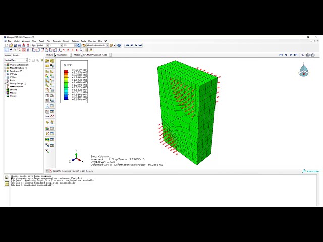 فیلم آموزشی: مثال 6.2 میکرومکانیک محاسباتی با استفاده از سلول واحد RVE 3D Abaqus با تناوب و پایتون با زیرنویس فارسی