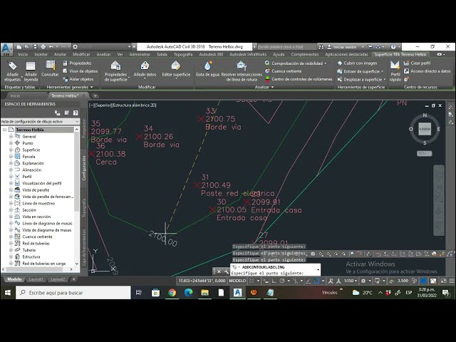 فیلم آموزشی: نحوه اضافه کردن برچسب به منحنی های کانتور در AUTOCAD CIVIL 3D - فوق العاده آسان با زیرنویس فارسی