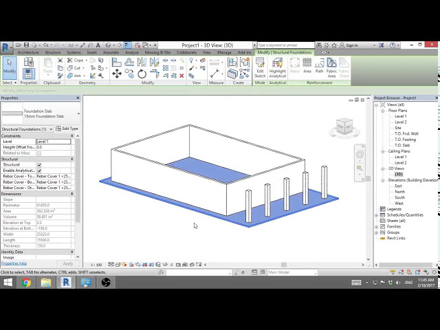 فیلم آموزشی: نحوه مدل سازی Foundation در Revit با زیرنویس فارسی