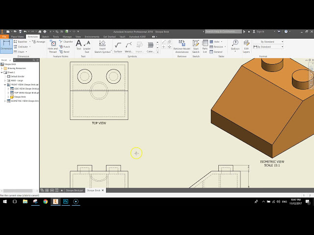 فیلم آموزشی: آموزش Autodesk Inventor - آجر لگو شیبدار با زیرنویس فارسی