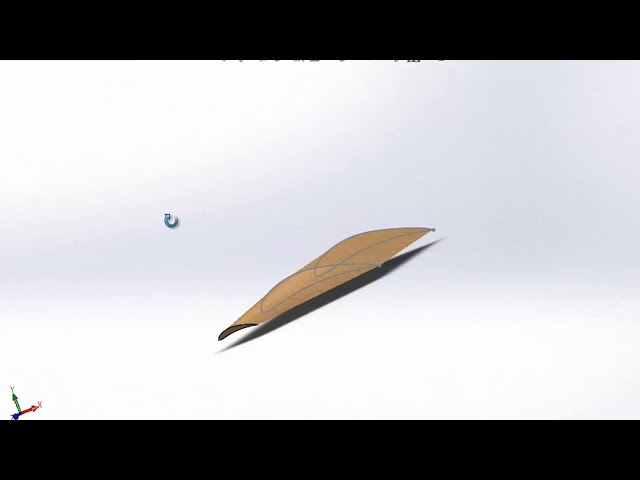 فیلم آموزشی: نحوه طراحی بال مخروطی در Solidworks || مدرسه طراحی