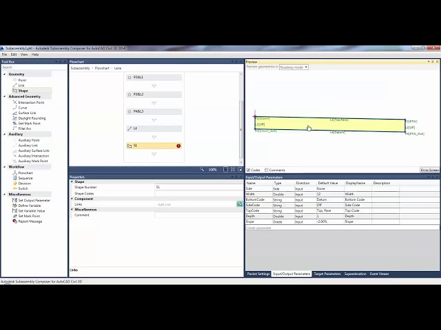 فیلم آموزشی: Civil 3D Subassembly Composer - کدها و پارامترهای هدف با زیرنویس فارسی