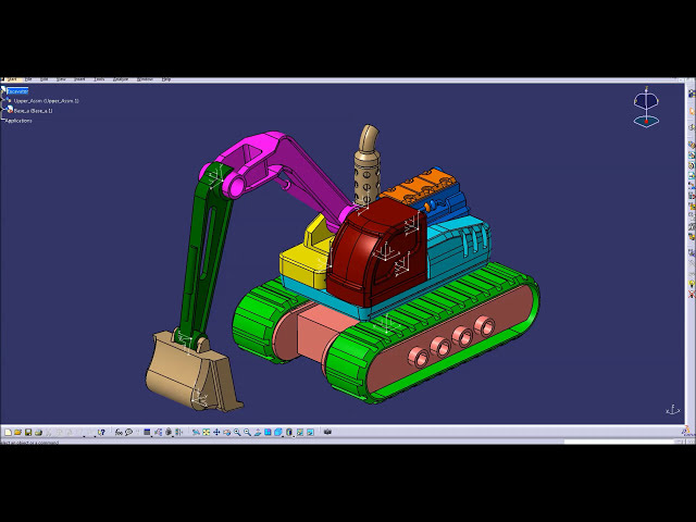 فیلم آموزشی: با COLOR قطعات در Catia V5 به فرمت STP. تبدیل کنید