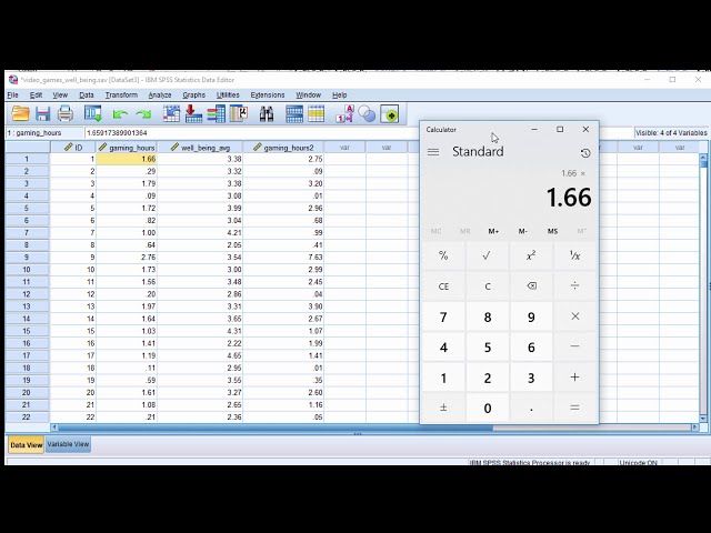 فیلم آموزشی: V14.8 - مربع یک متغیر (از طریق تبدیل) در SPSS با زیرنویس فارسی