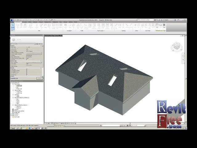 فیلم آموزشی: ایجاد سقف پیچیده در معماری Revit - سقف های هیپ