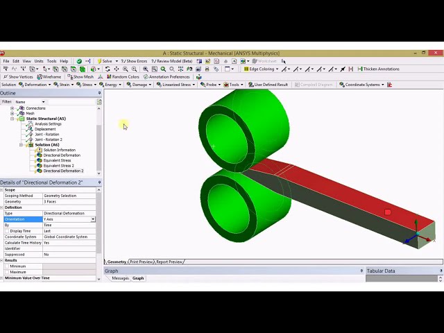 فیلم آموزشی: آموزش 2 حل مسئله نورد فلز در میز کار ANSYS - قسمت 1