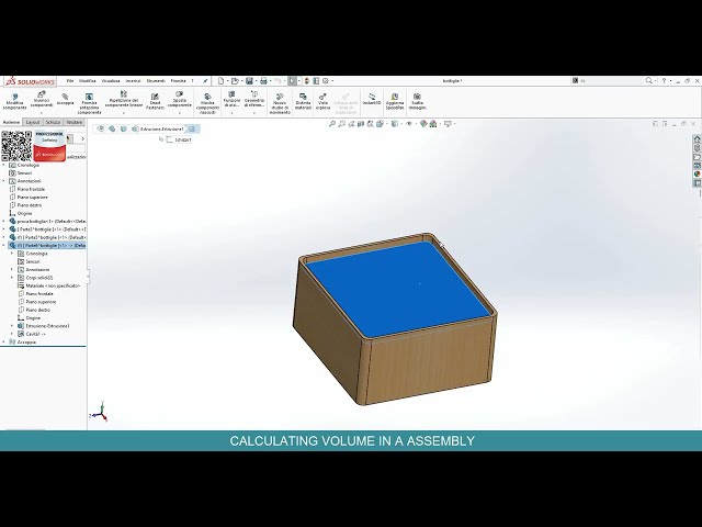 فیلم آموزشی: محاسبه حجم در یک مجموعه SOLIDWORKS