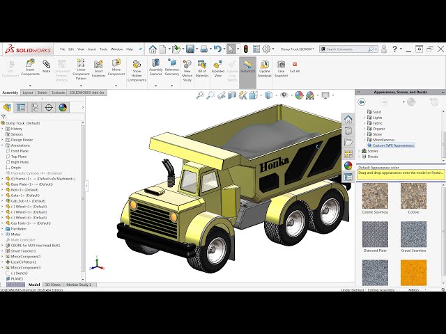 فیلم آموزشی: SOLIDWORKS: ایجاد ظاهر سفارشی با زیرنویس فارسی