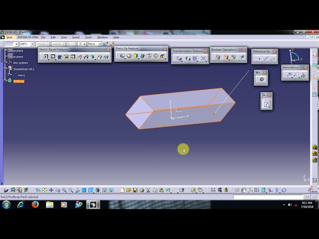 فیلم آموزشی: MERGE ENDS PAD در CATIA V5 با زیرنویس فارسی