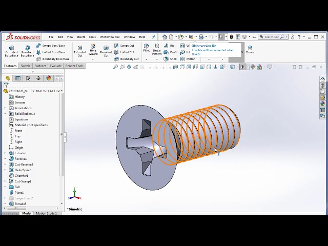 فیلم آموزشی: DSID136، آموزش Solidworks، دانلود سخت افزار از وب سایت McMaster-Carr با زیرنویس فارسی