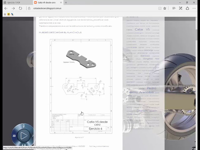 فیلم آموزشی: Catia V5: تمرین 7. محدودیت های هندسی. محدودیت های هندسی با زیرنویس فارسی