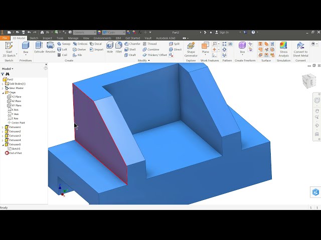 فیلم آموزشی: آموزش Autodesk Inventor برای مبتدیان تمرین 7