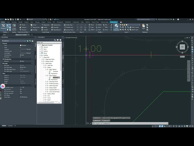 فیلم آموزشی: ترازها و برچسب های ایستگاه - AutoCAD Civil 3D با زیرنویس فارسی