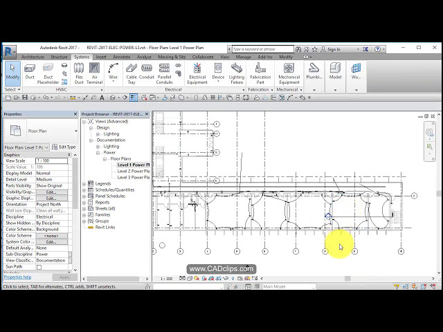 فیلم آموزشی: REVIT ELECTRICAL POWER 04 ADD WIRES and HOME RUNS با زیرنویس فارسی