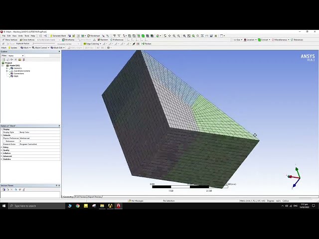 فیلم آموزشی: نحوه ایجاد مش بندی ساختاری اشکال مثلثی- ANSYS Meshing با زیرنویس فارسی