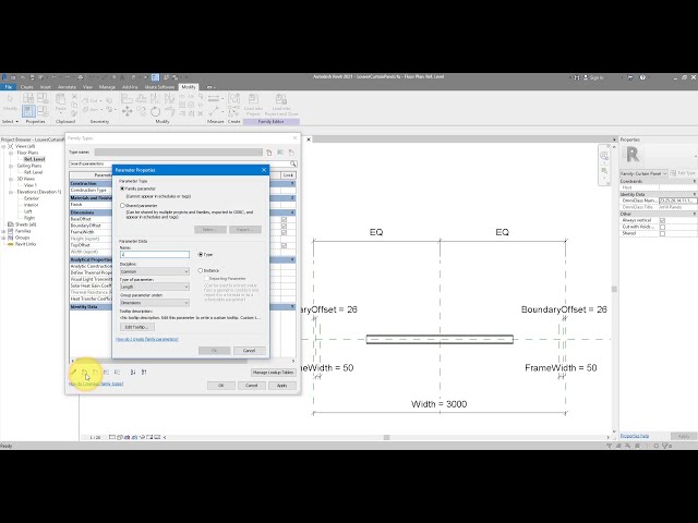 فیلم آموزشی: Revit Snippet: Create Louver Curtain Panels با پارامتر زاویه سفارشی! با زیرنویس فارسی