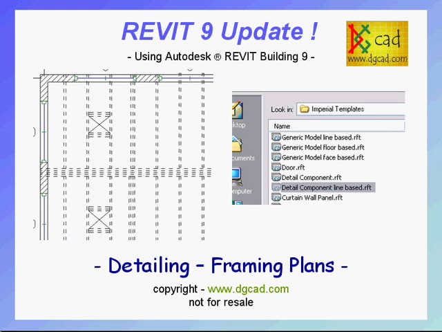 فیلم آموزشی: REVIT - ایجاد یک طرح چارچوب - CADclips با زیرنویس فارسی