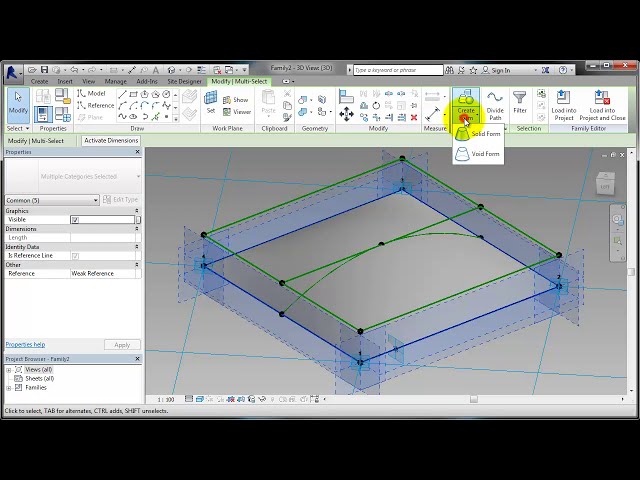 فیلم آموزشی: BIM - ساختار کششی Revit 3D Organic Form 04 با زیرنویس فارسی
