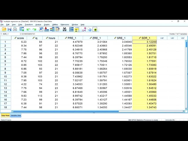 فیلم آموزشی: رگرسیون چندگانه با استفاده از SPSS در AMHARIC - قسمت 21 با زیرنویس فارسی