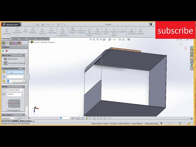 فیلم آموزشی: مکانیزم کشویی درب عالی در solidworks