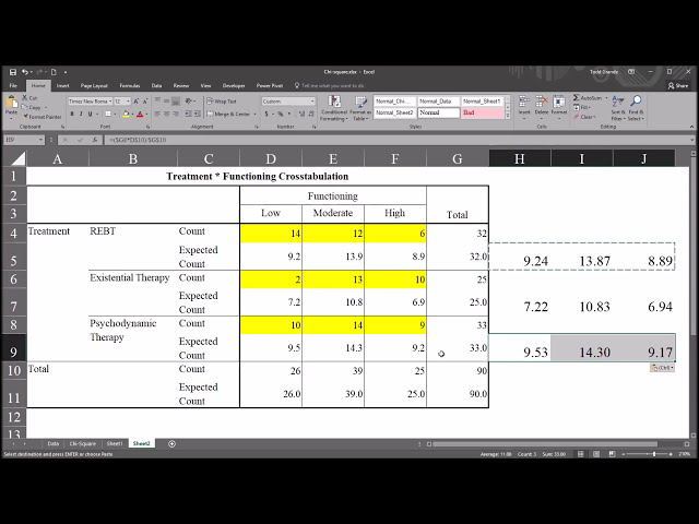 فیلم آموزشی: درک و محاسبه مقادیر مورد انتظار برای Chi-Square در Excel و SPSS با زیرنویس فارسی