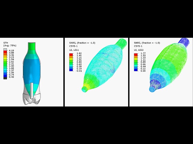 فیلم آموزشی: شبیه سازی فرآیند قالب گیری دمشی با SIMULIA Abaqus